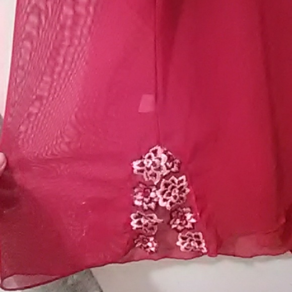 ♥️♥️NWOT Sheer & Sexy Red Nighty♥️♥️ - Picture 3 of 8